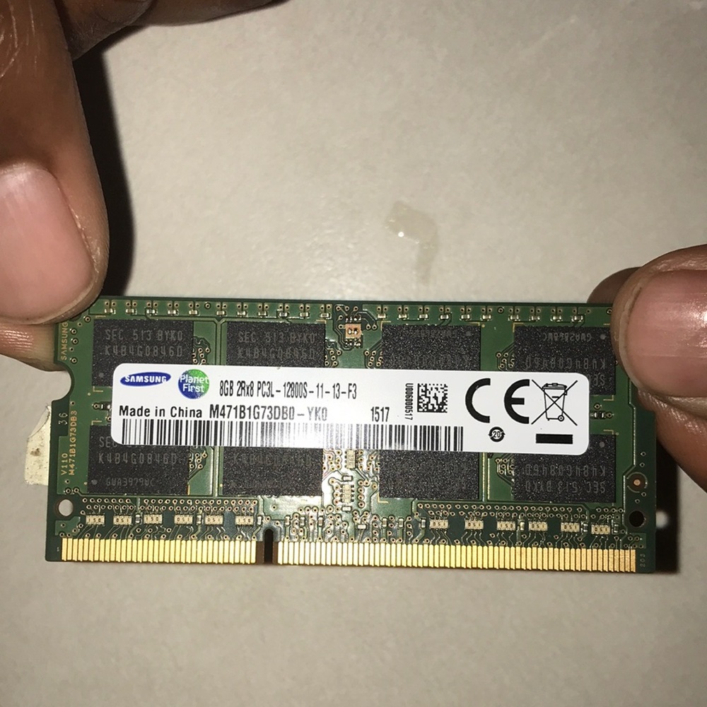 Samsung 8 Gb SoDIMM RAM